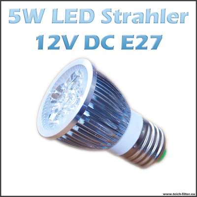5W 12V LED Strahler E27